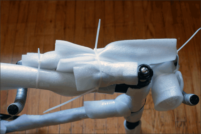 carbon fiets versturen